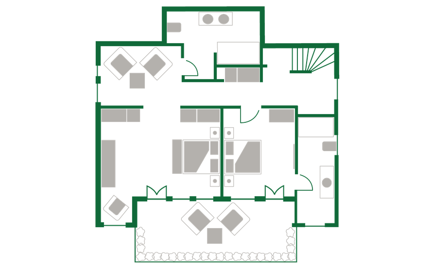room - ground plan